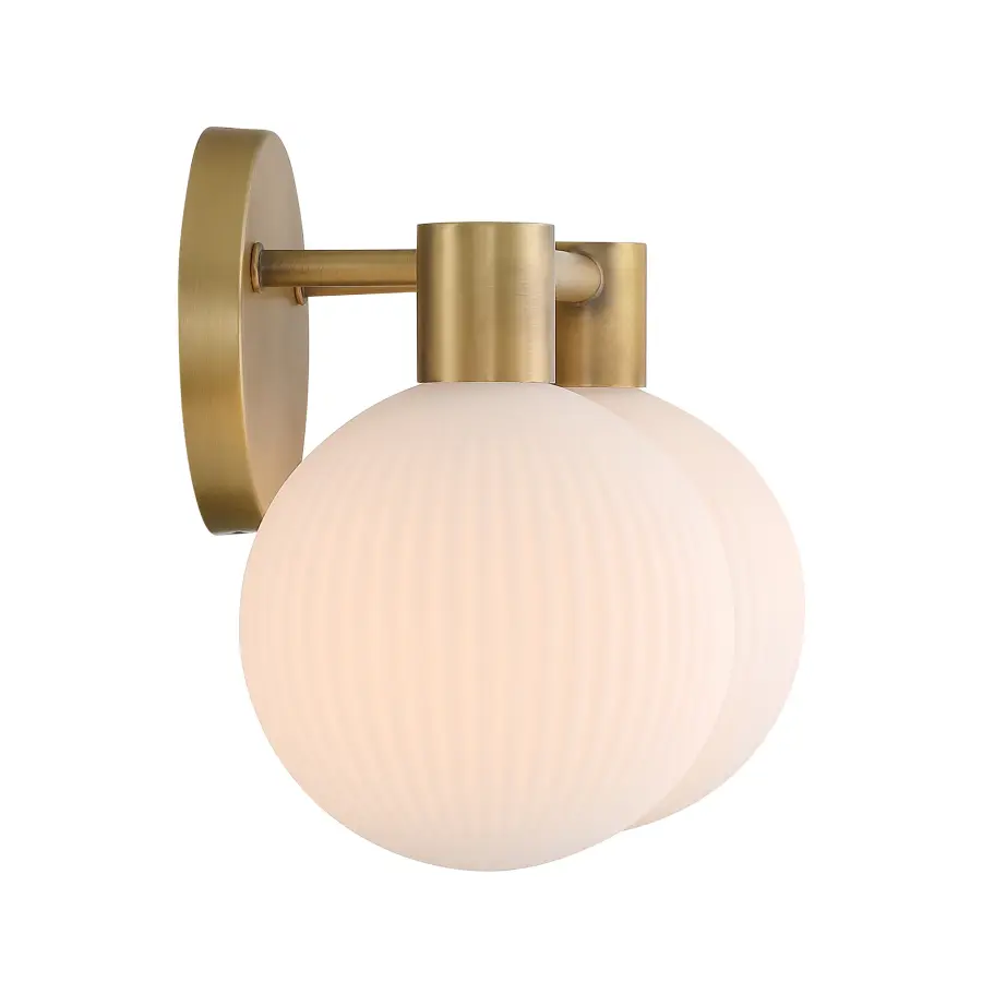 Fenton 15" 2-Light Vanity in Legacy Brass - Image 3