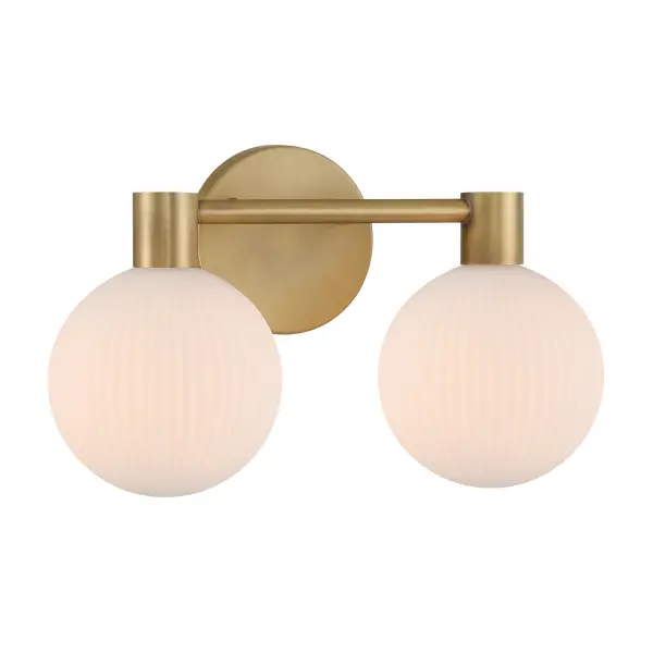 Fenton 15" 2-Light Vanity in Legacy Brass - Image 5