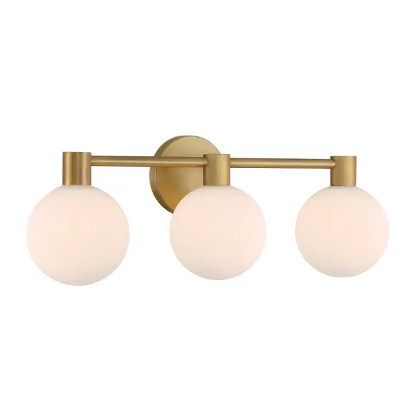 Fenton 24" 3-Light Vanity in Legacy Brass - Image 5