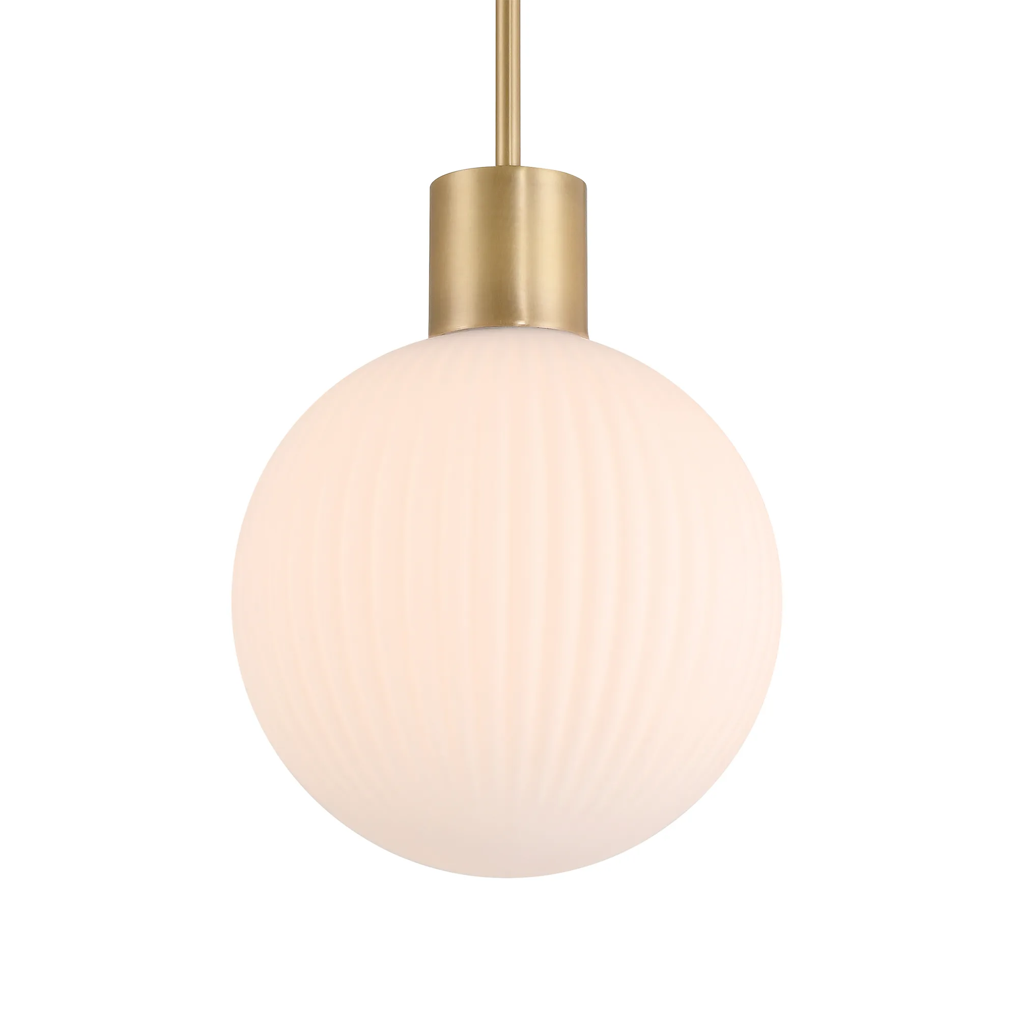 Fenton 10" 1-Light Pendant in Legacy Brass