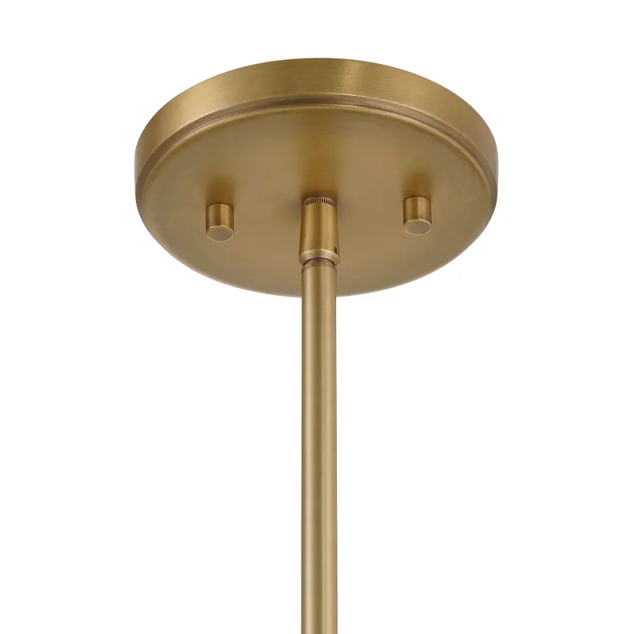 Fenton 10" 1-Light Pendant in Legacy Brass - Image 2
