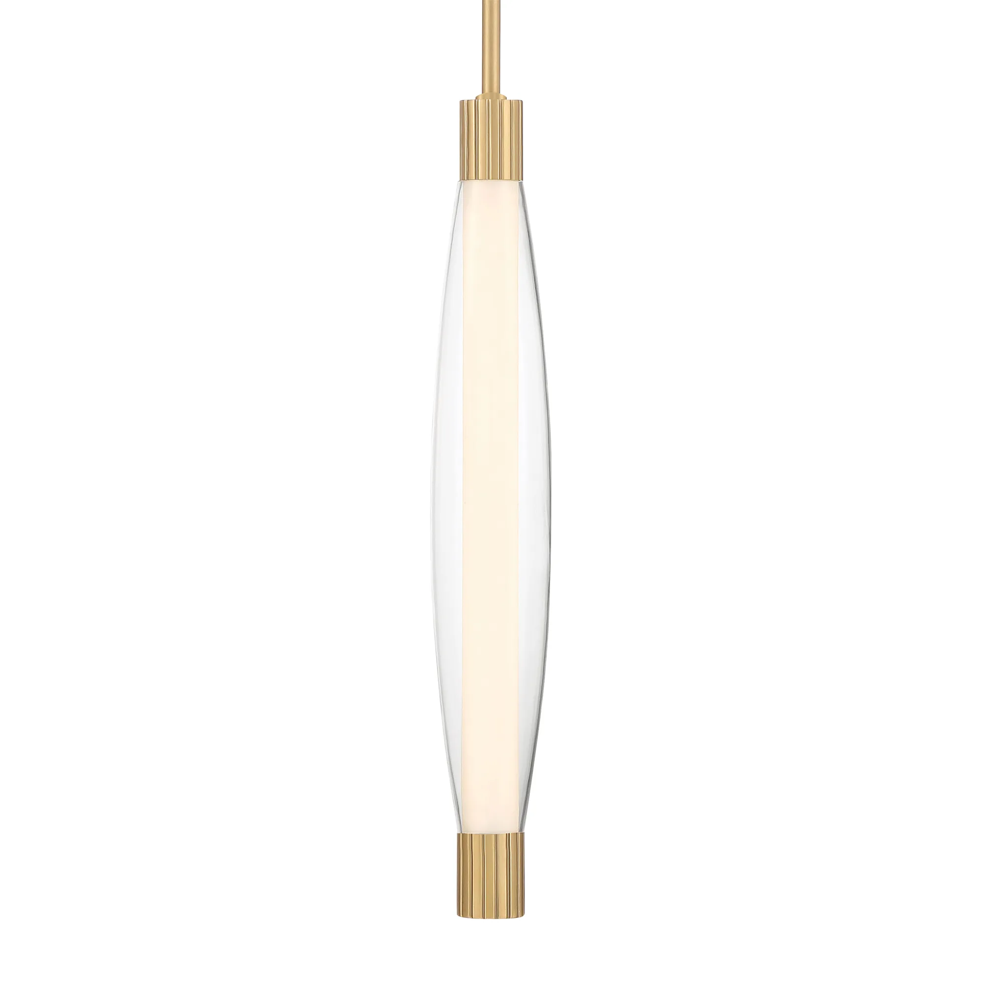 Verto 3" LED Pendant in Legacy Brass
