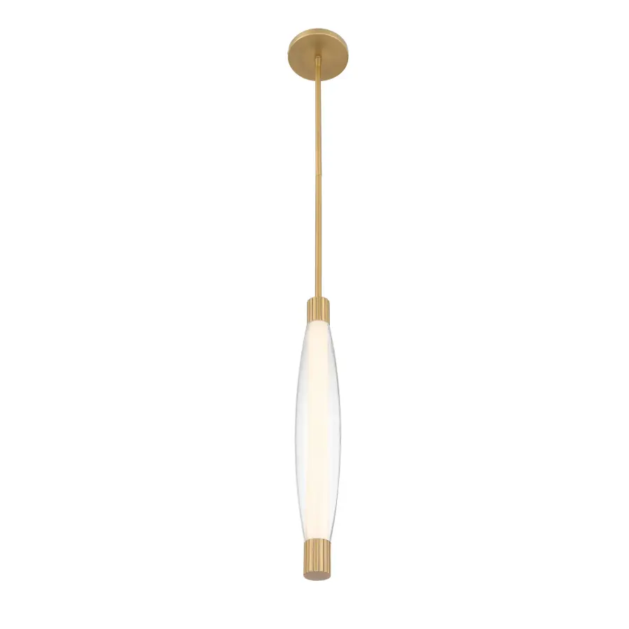 Verto 3" LED Pendant in Legacy Brass - Image 4