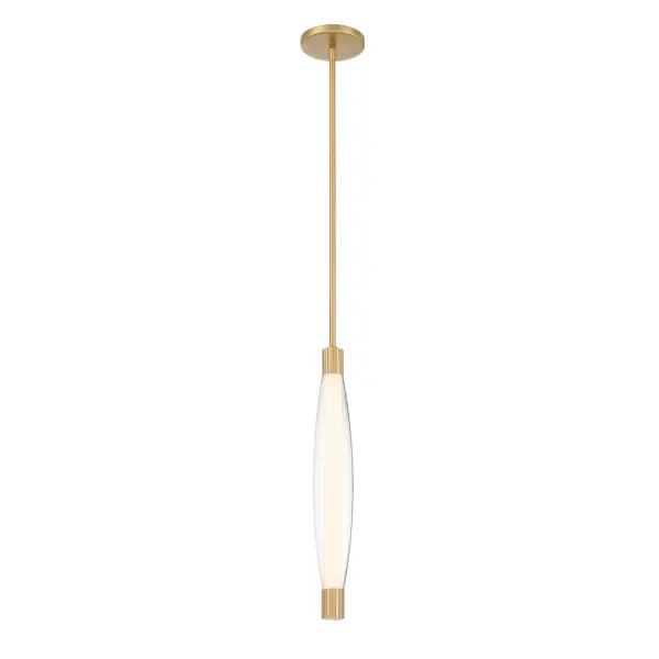 Verto 3" LED Pendant in Legacy Brass - Image 5