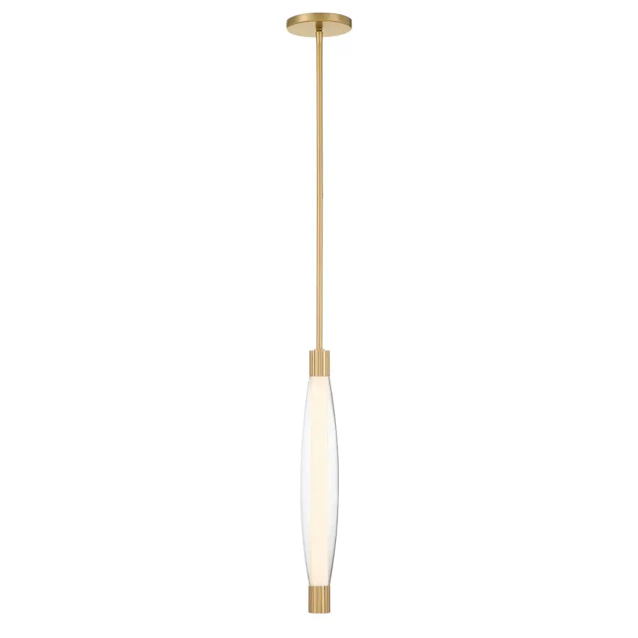 Verto 3" LED Pendant in Legacy Brass - Image 6