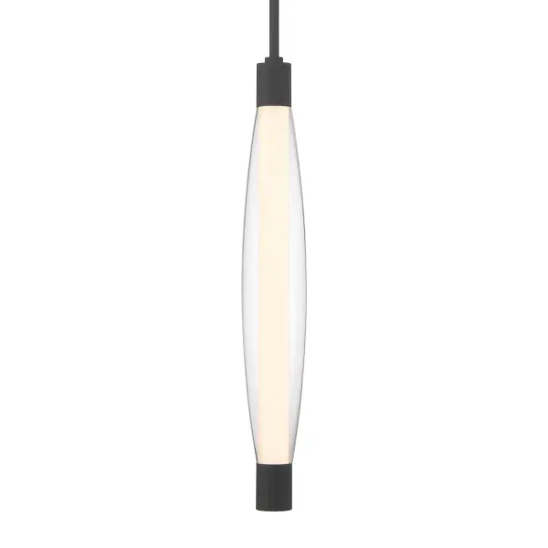 The Verto 3" LED Pendant delivers focused illumination in a compact, modern design. Its slim 3-inch profile and clear glass shade make it ideal for multiples over kitchen islands or as accent lighting in smaller spaces.