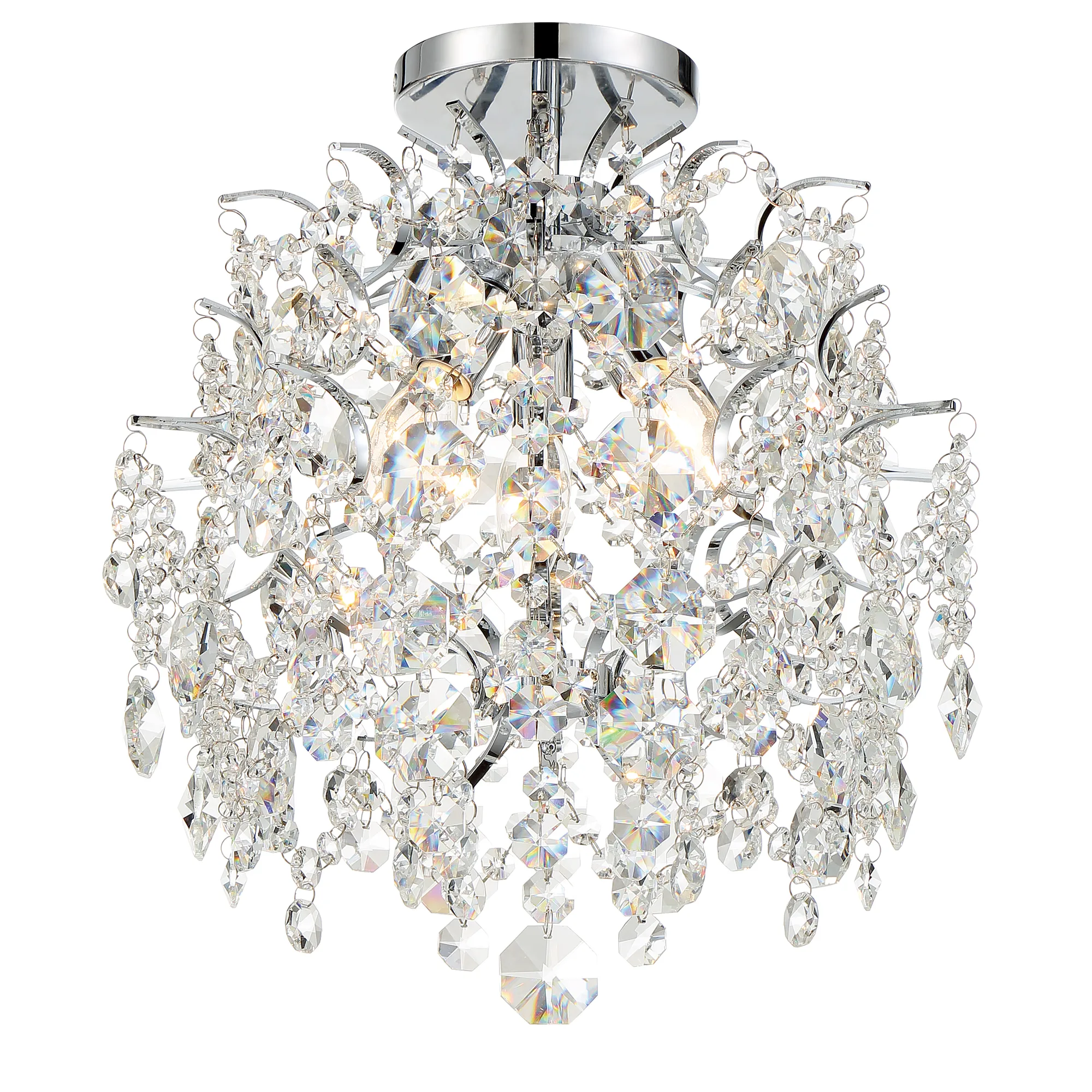 Isabella's Crown 3-Light Mini Chandelier