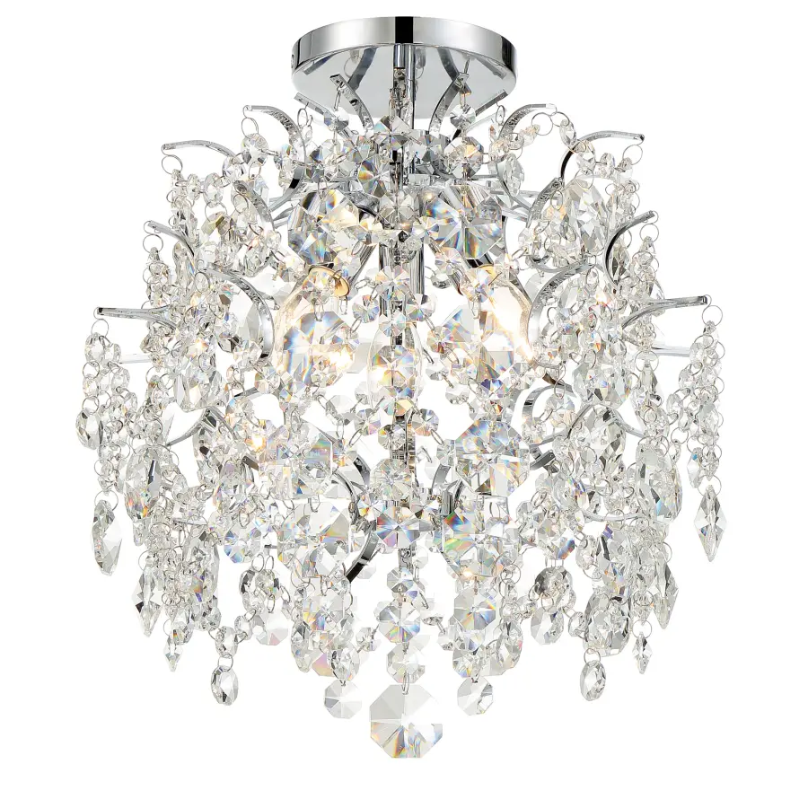 Isabella's Crown 3-Light Mini Chandelier - Image 1