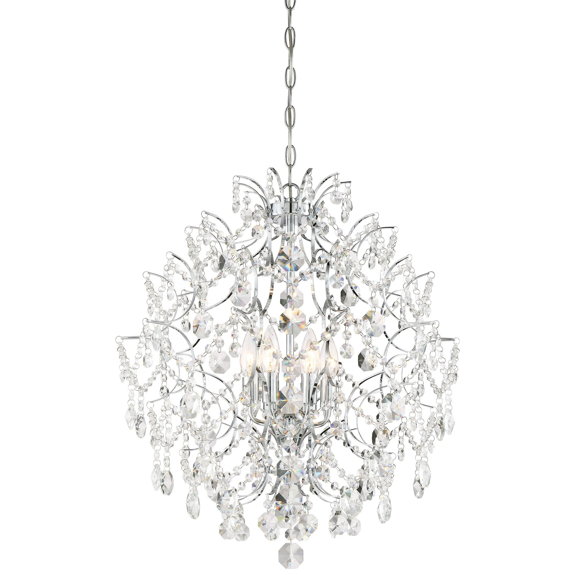 Isabella's Crown 6-Light Crystal Chandelier