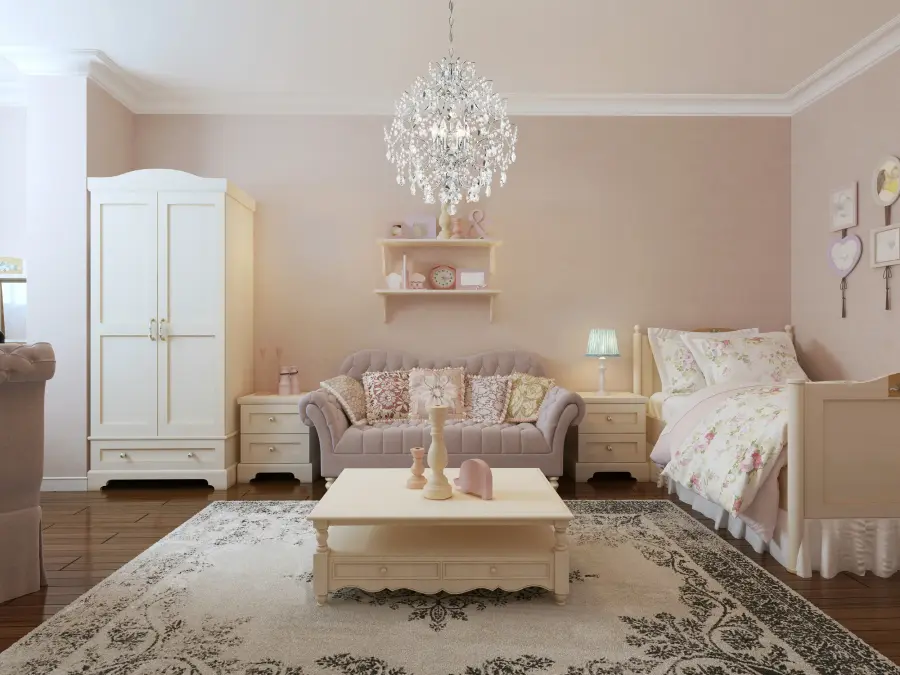Isabella's Crown 6-Light Crystal Chandelier - Image 4