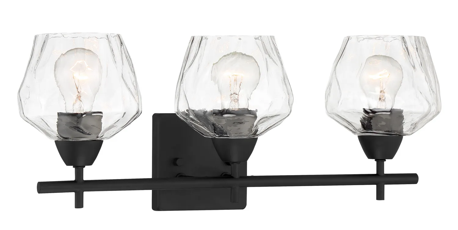 Camrin Three Light Bath in Coal