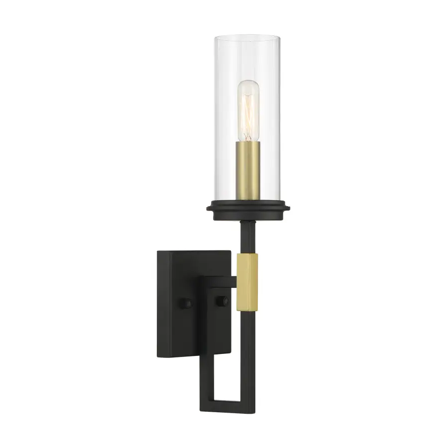 Sleek Contemporary Sconce with Industrial Edge - Image 2