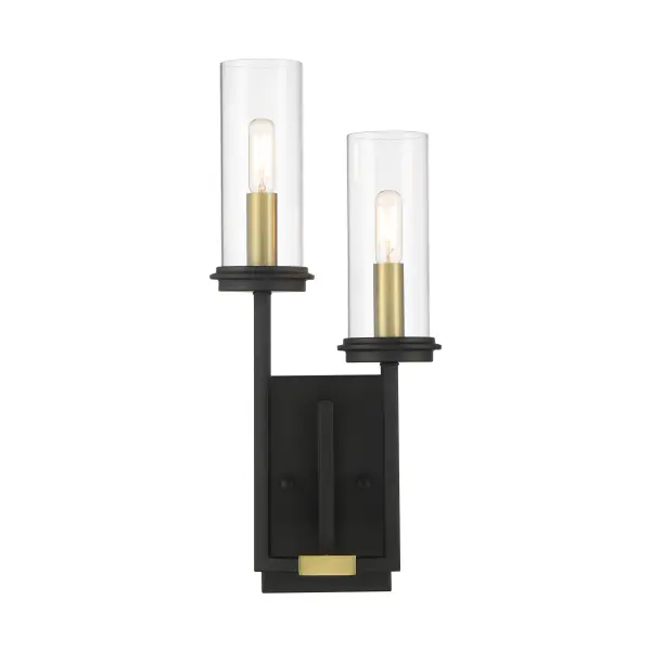 Modern Two-Tone Sconce with Industrial Charm - Image 3
