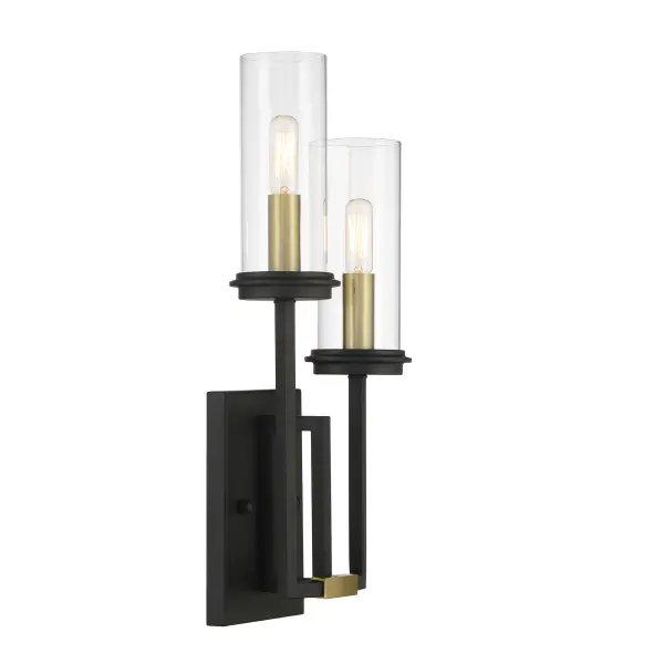 Modern Two-Tone Sconce with Industrial Charm - Image 5