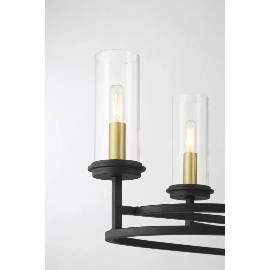 Modern Industrial Statement Piece with Mixed Metal Finish - Image 2