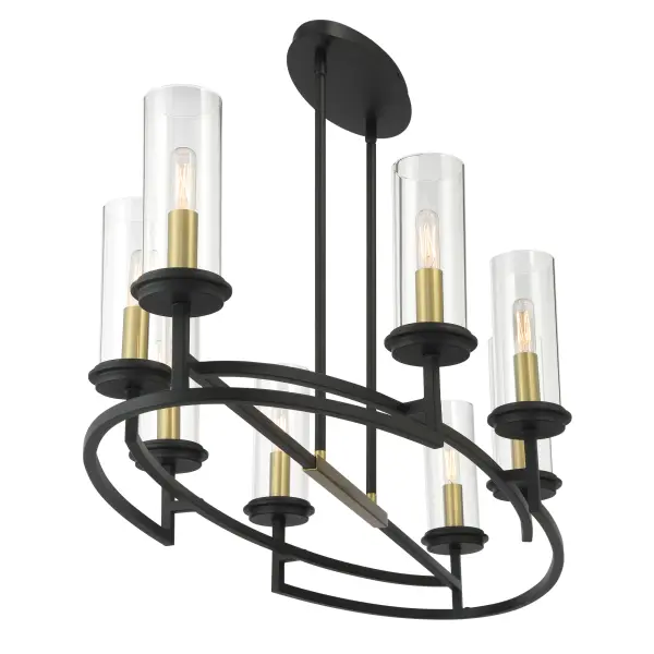 Modern Industrial Statement Piece with Mixed Metal Finish - Image 5