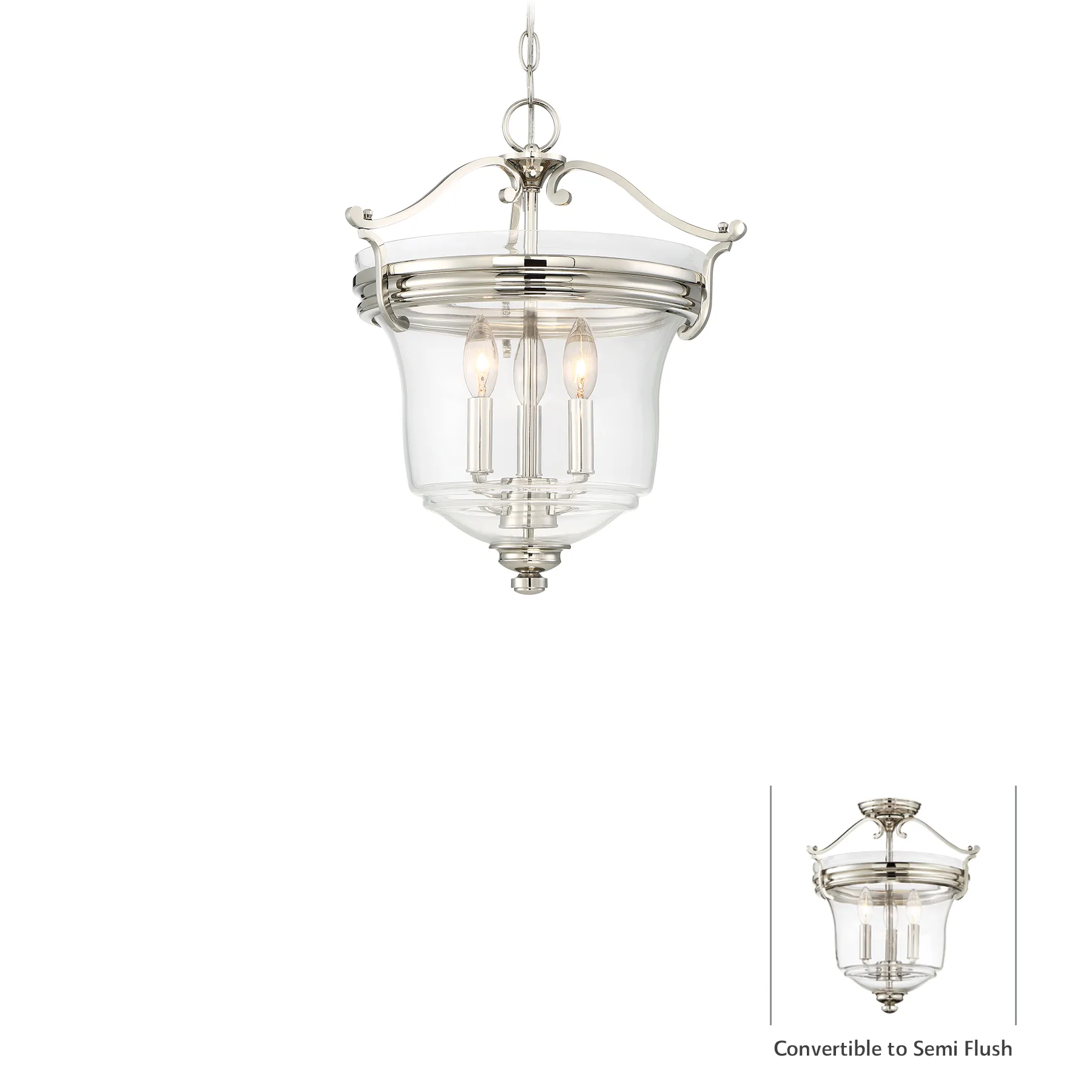 Audrey's Point 3-Light Pendant