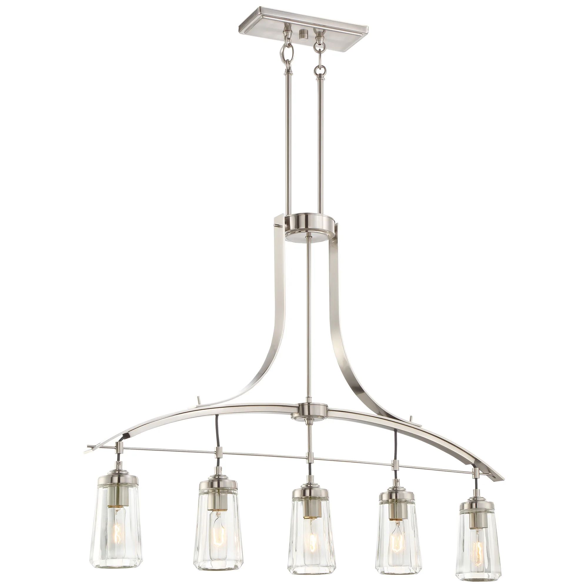 Poleis 5-Light Island Chandelier