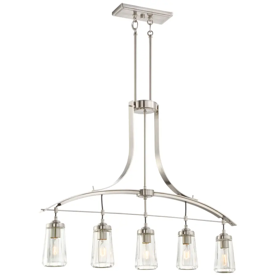 Poleis 5-Light Island Chandelier