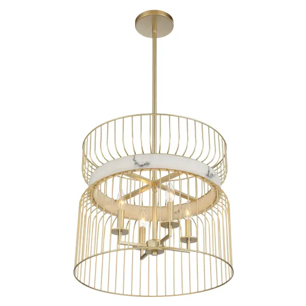 Park Slope 4-Light Pendant by Robin Baron - Image 4