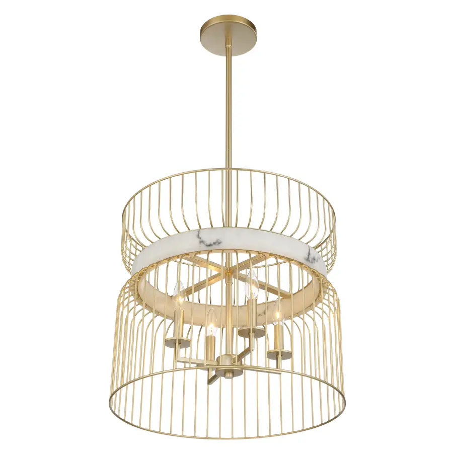 Park Slope 4-Light Pendant by Robin Baron - Image 4