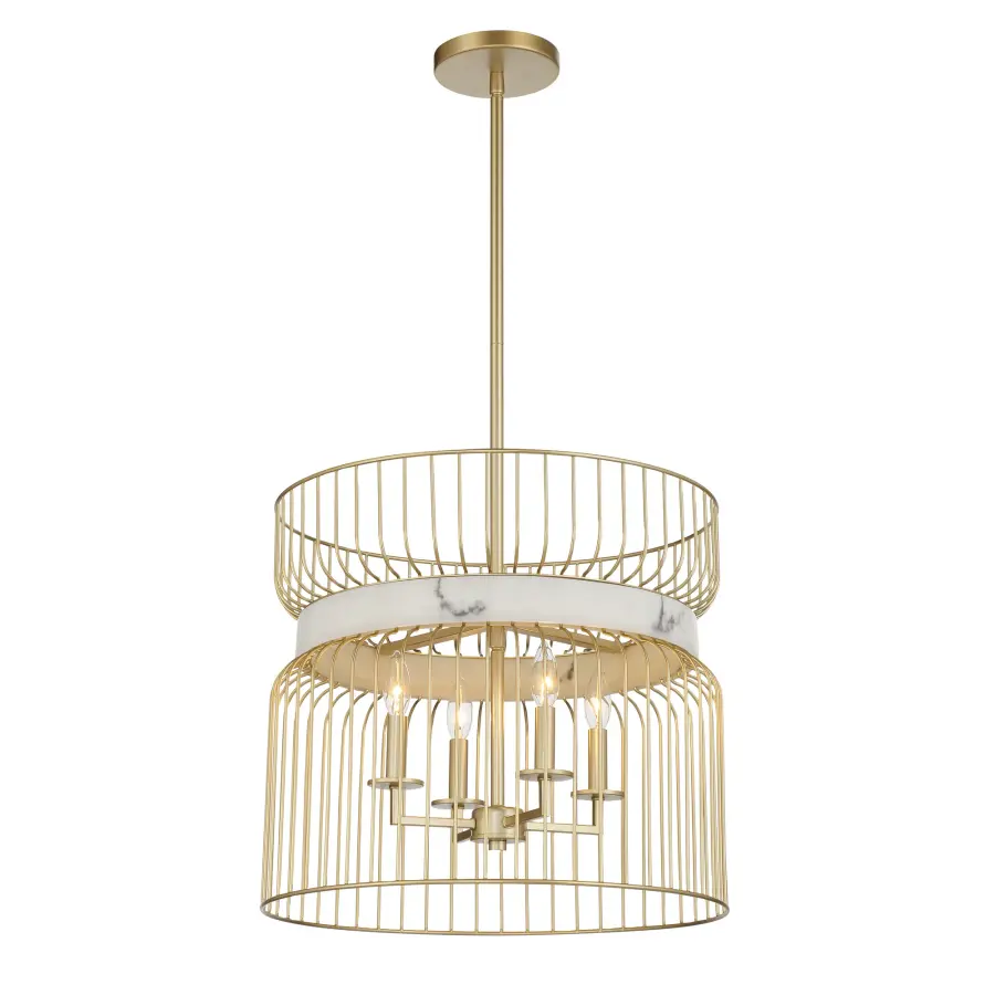 Park Slope 4-Light Pendant by Robin Baron - Image 5