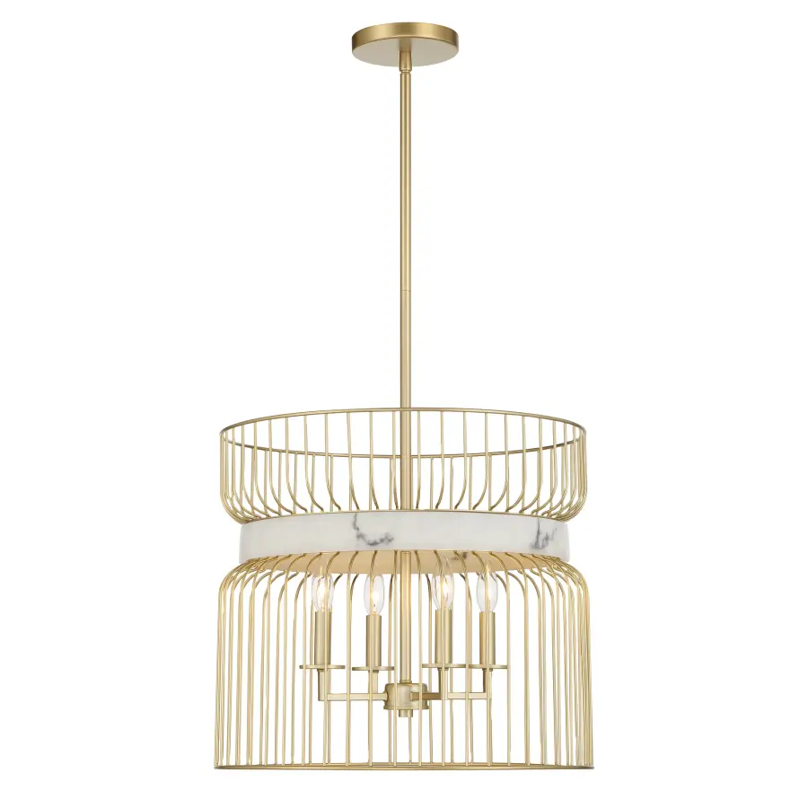 Park Slope 4-Light Pendant by Robin Baron - Image 7