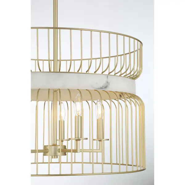 Park Slope 5-Light Pendant by Robin Baron - Image 2