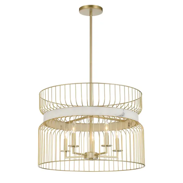 Park Slope 5-Light Pendant by Robin Baron - Image 4