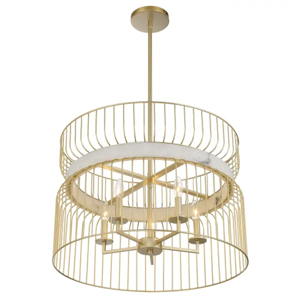 Park Slope 6-Light Pendant by Robin Baron - Image 3