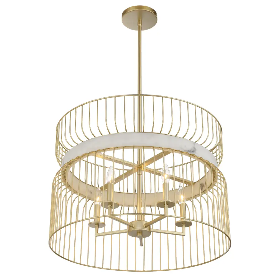 Park Slope 6-Light Pendant by Robin Baron - Image 3