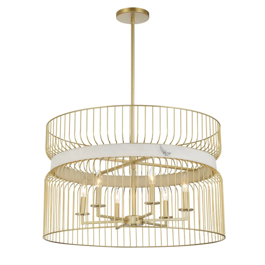 Park Slope 6-Light Pendant by Robin Baron - Image 5