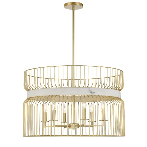 Park Slope 6-Light Pendant by Robin Baron - Image 8