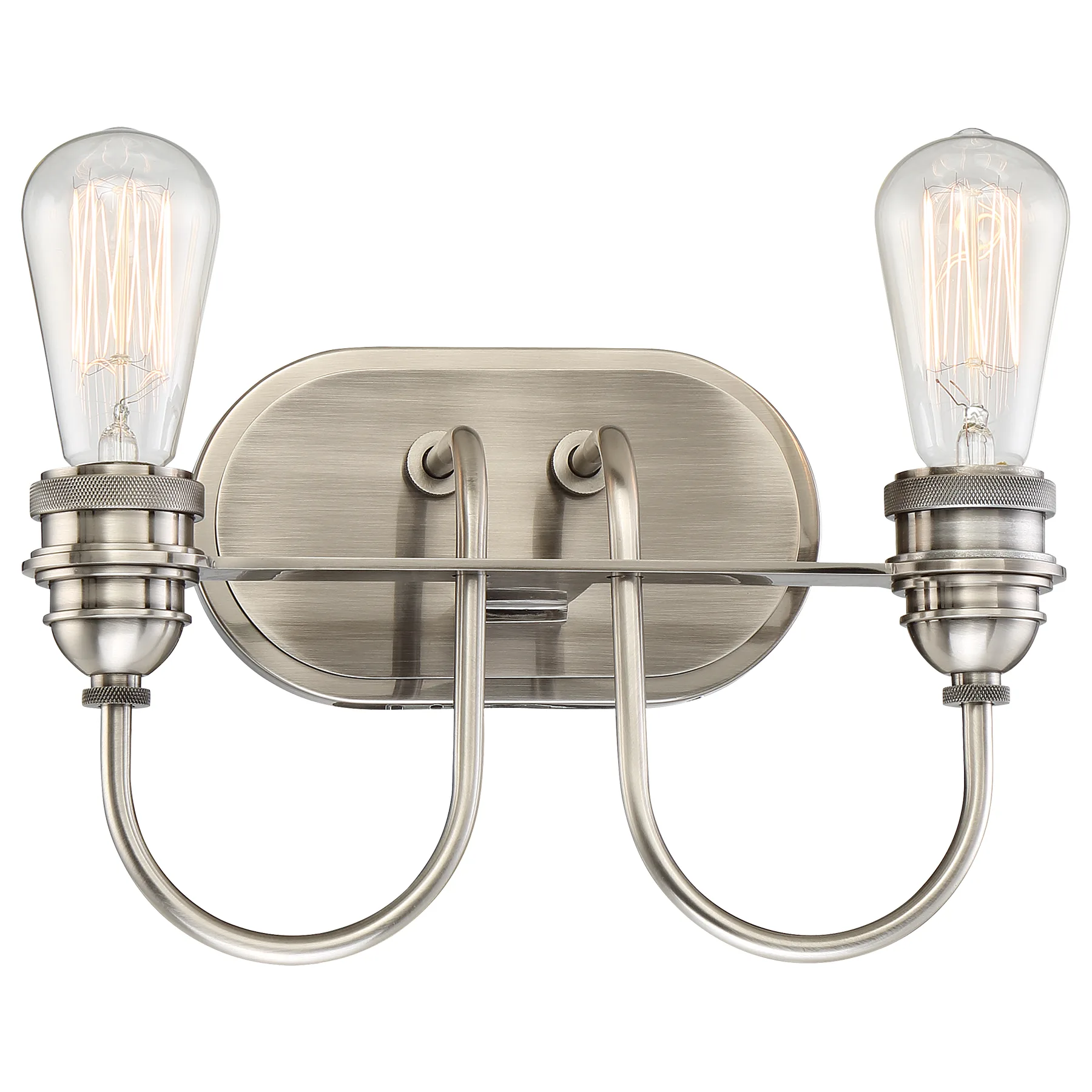Uptown Edison 2-Light Bath Vanity Light