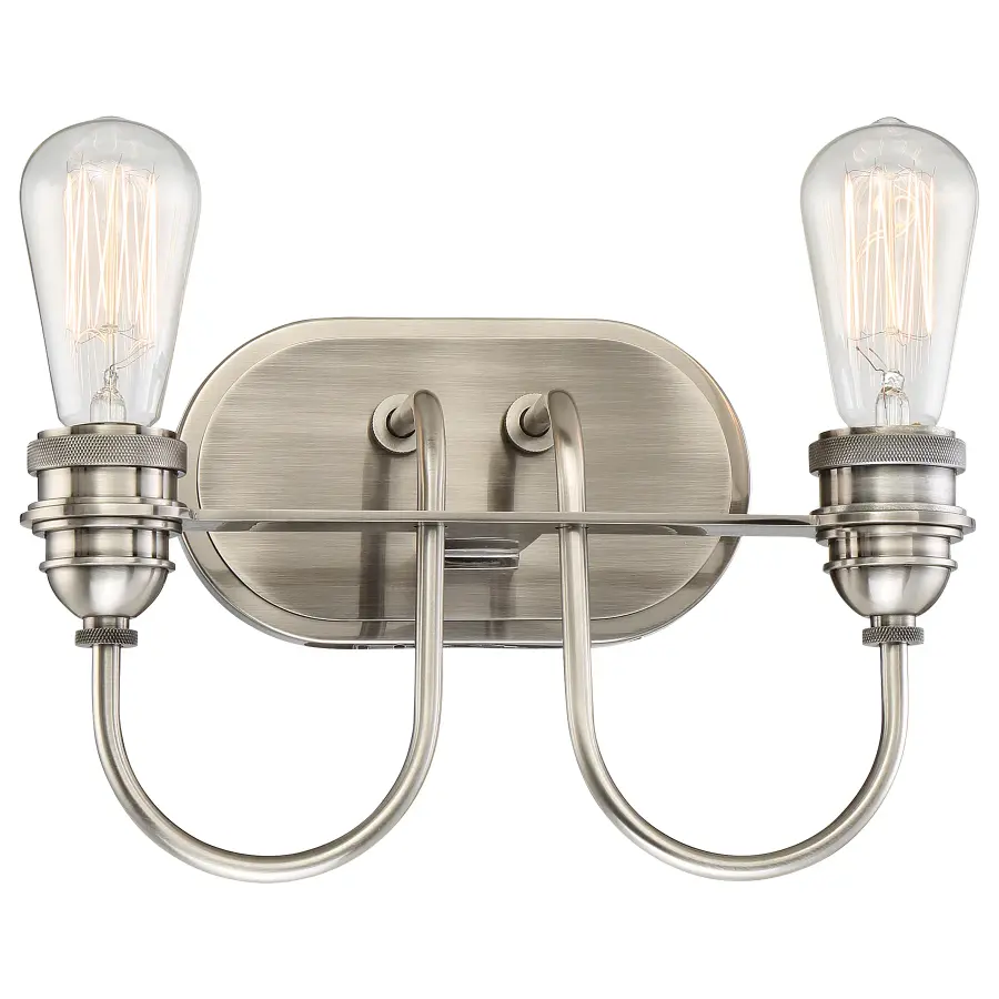 Uptown Edison 2-Light Bath Vanity Light
