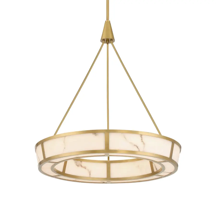 Velaris 24" LED Pendant in Legacy Brass - Image 1