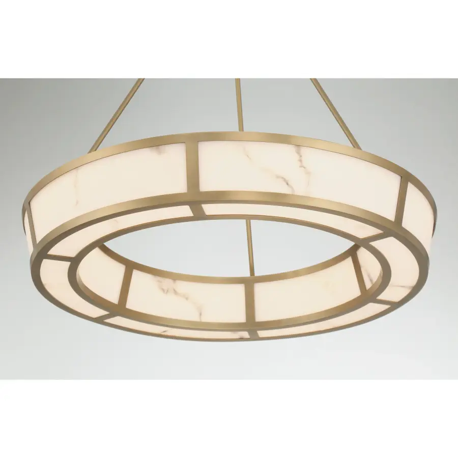 Velaris 24" LED Pendant in Legacy Brass - Image 3
