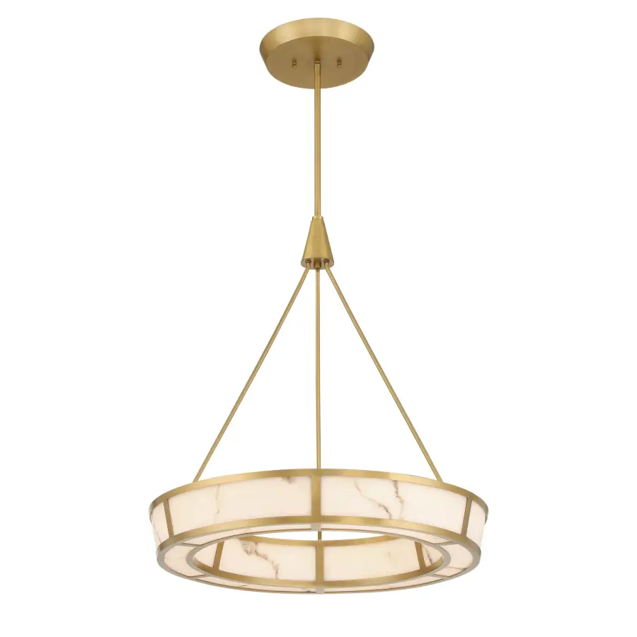 Velaris 24" LED Pendant in Legacy Brass - Image 6
