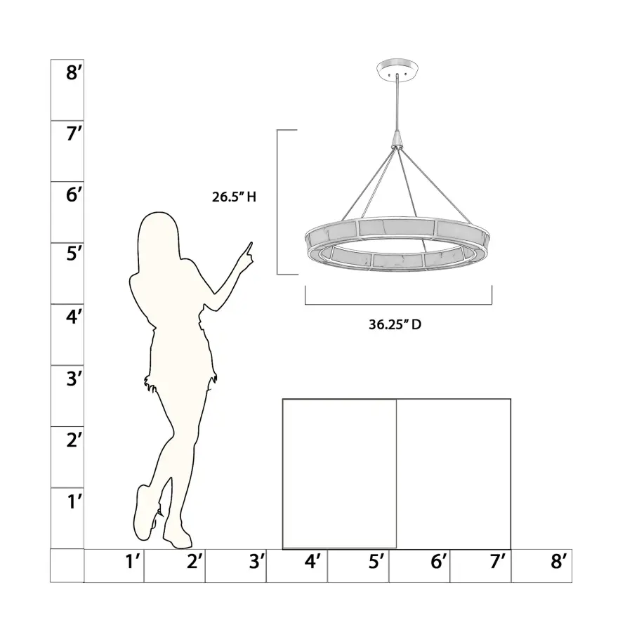 Sophisticated Linear Pendant with Warm Brass and Alabaster Glow - Image 2
