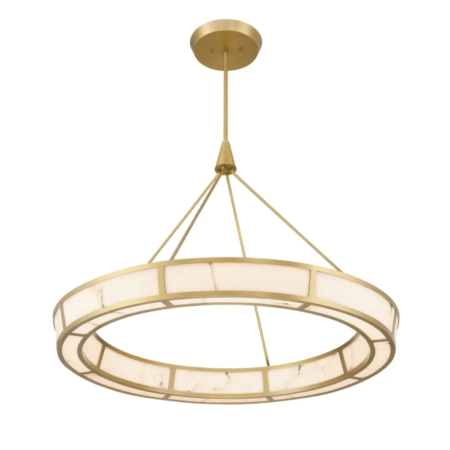 Velaris 36" LED Pendant in Legacy Brass - Image 7