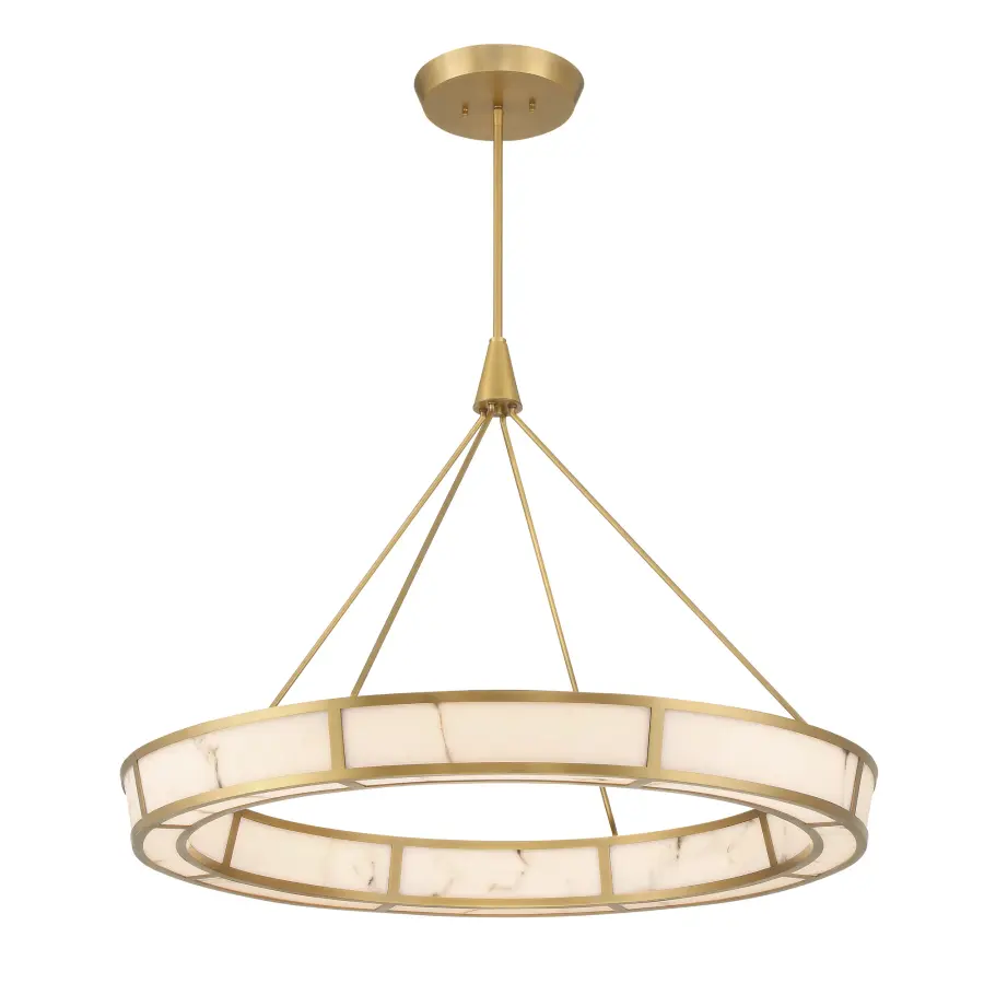 Velaris 36" LED Pendant in Legacy Brass - Image 8