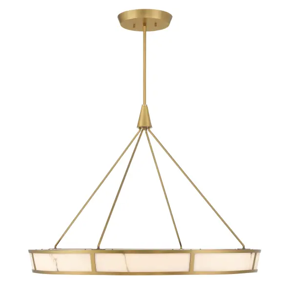 Velaris 36" LED Pendant in Legacy Brass - Image 9