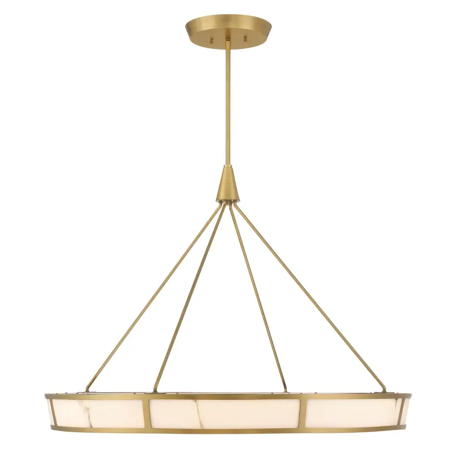 Velaris 36" LED Pendant in Legacy Brass - Image 9