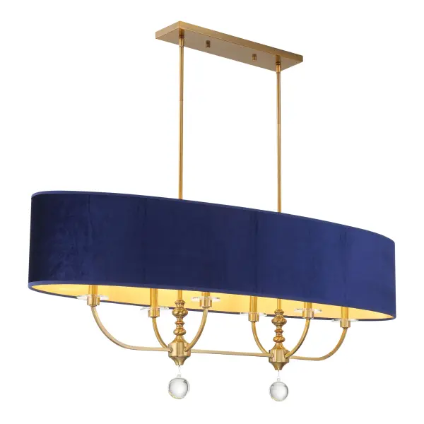 Van Noord 6-Light Island Chandelier - Image 7