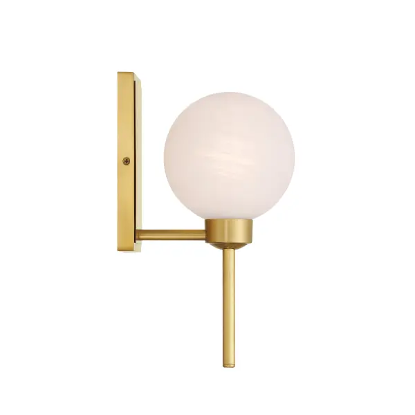 Mooncrest 6" 1-Light Vanity in Legacy Brass - Image 3