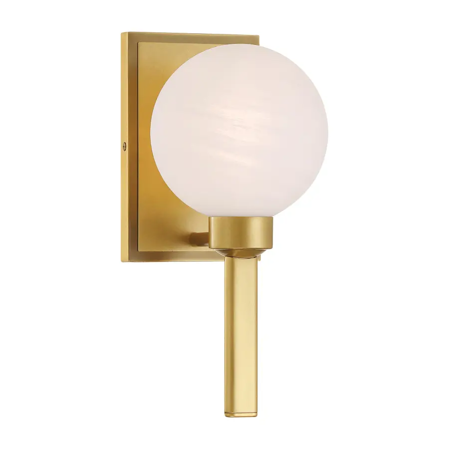 Mooncrest 6" 1-Light Vanity in Legacy Brass - Image 5