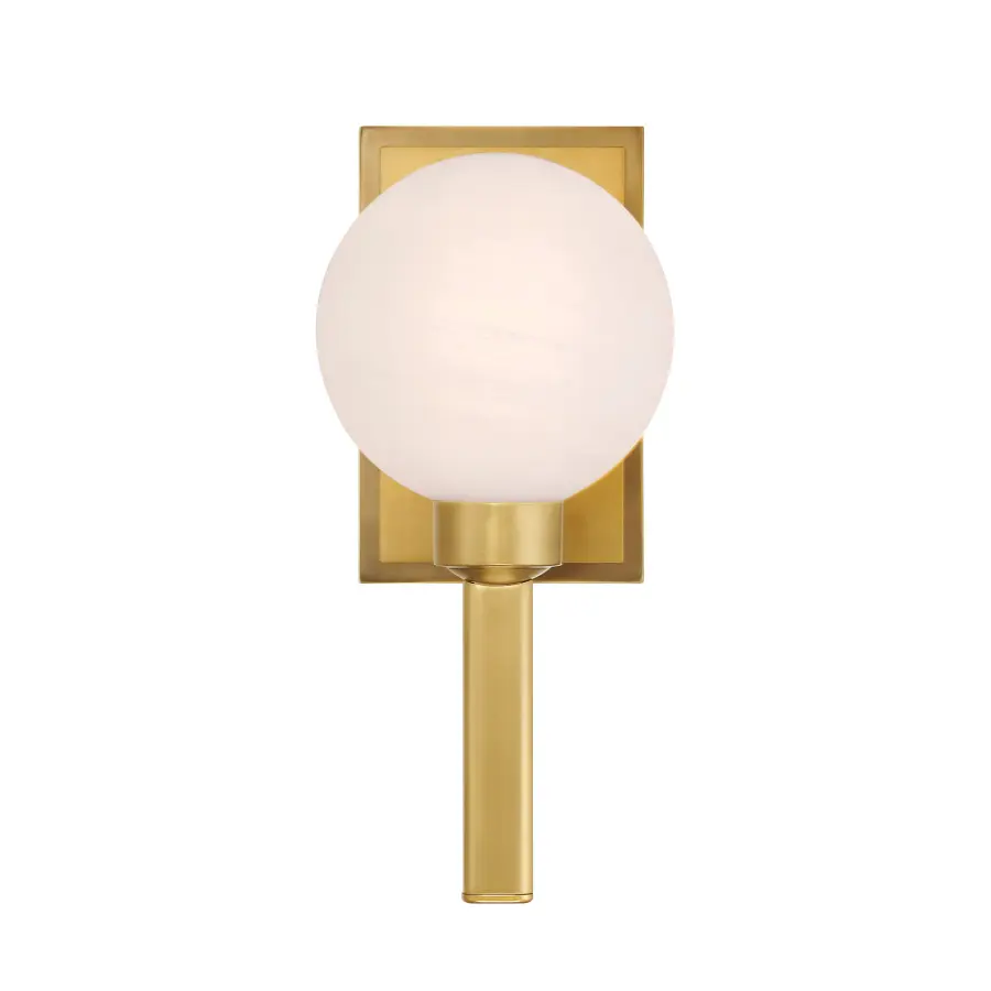 Mooncrest 6" 1-Light Vanity in Legacy Brass - Image 6