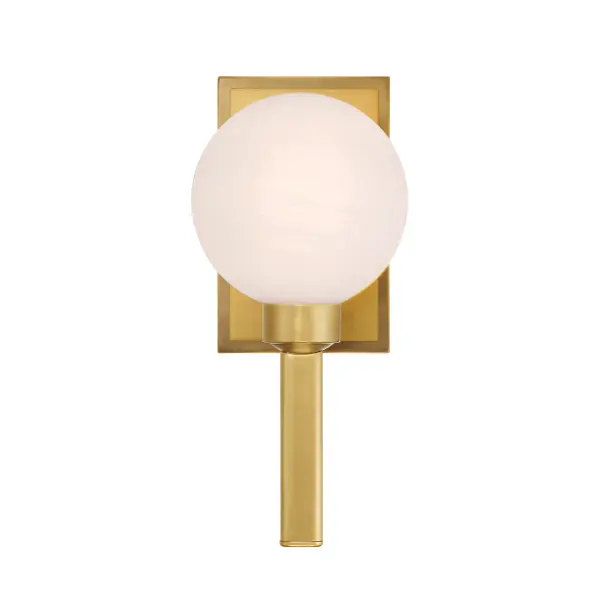 Mooncrest 6" 1-Light Vanity in Legacy Brass - Image 7
