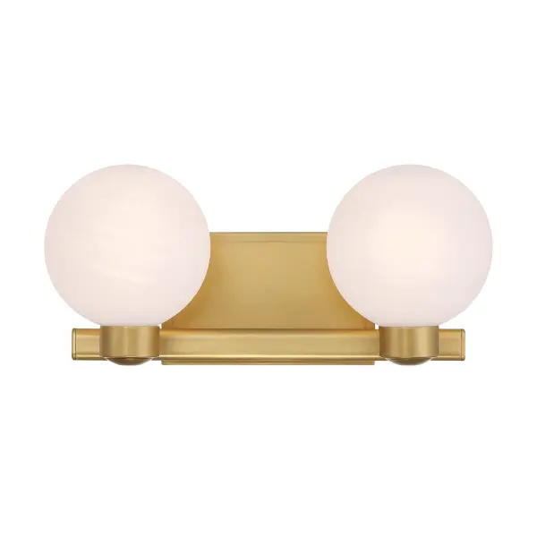 Mooncrest 16" 2-Light Vanity in Legacy Brass - Image 1