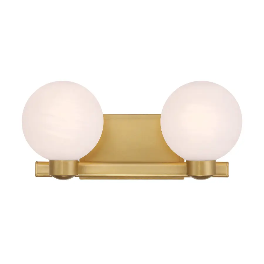 Mooncrest 16" 2-Light Vanity in Legacy Brass - Image 1
